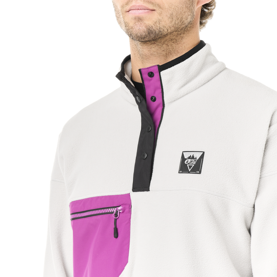 Picture Arcca M 1/4 Fleece Vapor Grey – dettaglio