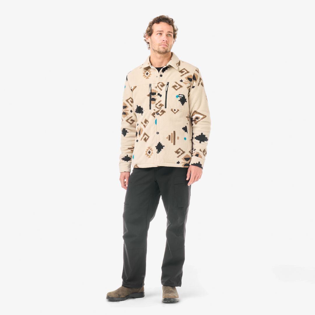 Picture Bemidji Jkt Emeral Print – fronte indossato