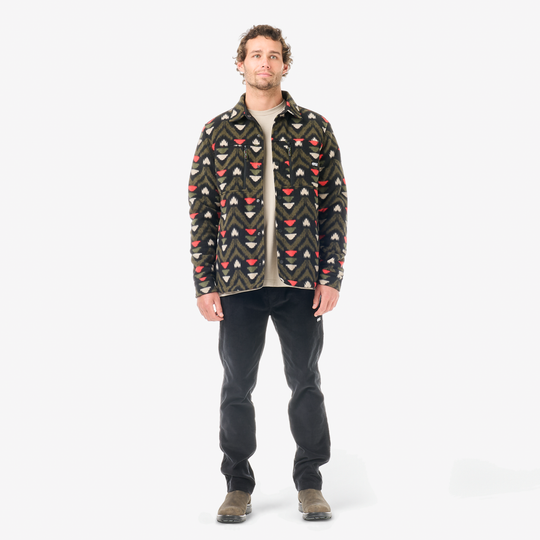 Picture Bemidji Jkt Jasp Print – fronte indossato