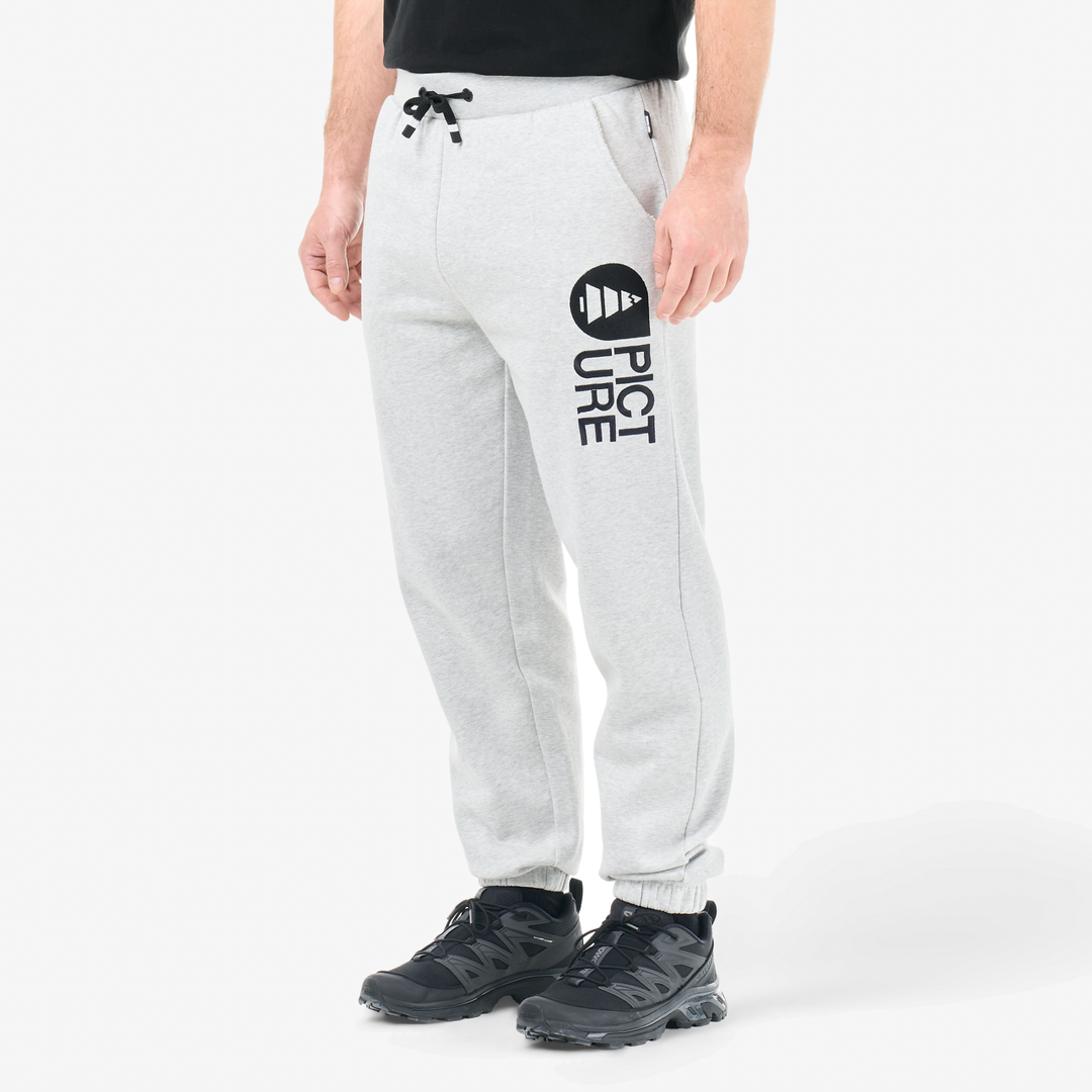 Picture Chill Pants Grey Melange – fronte indossato