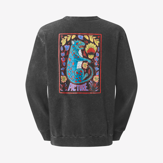 Picture Karo Crew Black Washed – vista posteriore