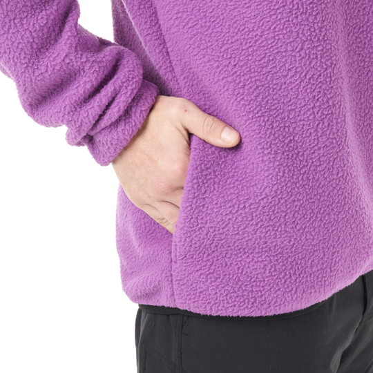 Picture Kimag 1/4 Zip Fleece Bright Magenta – dettaglio