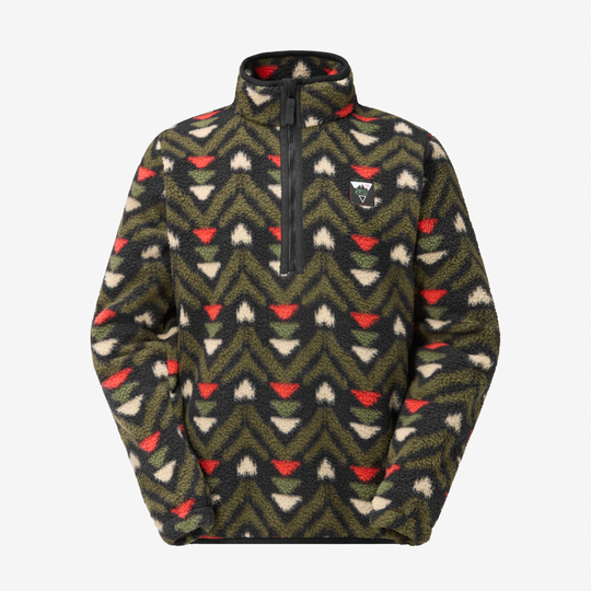 Picture Kimag Printed 1/4 Fleece Jasp Print – vista frontale