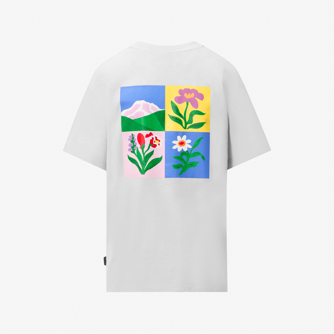 Picture Lyra Tee Vapor Grey Washed, retro