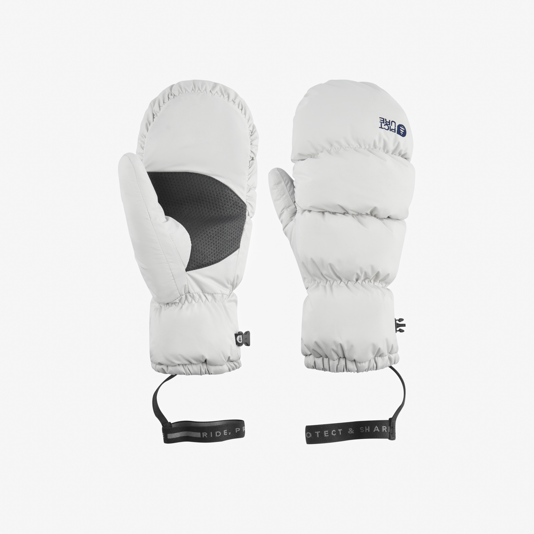 Picture Puffy Mitts Vapor Grey, coppia dorso e palmo