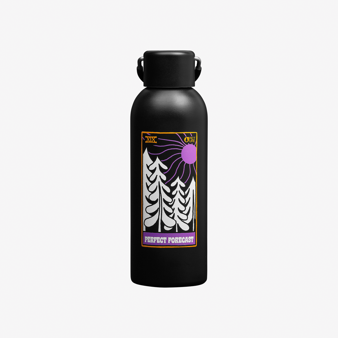 Picture Hampton Bottle Black – vista frontale