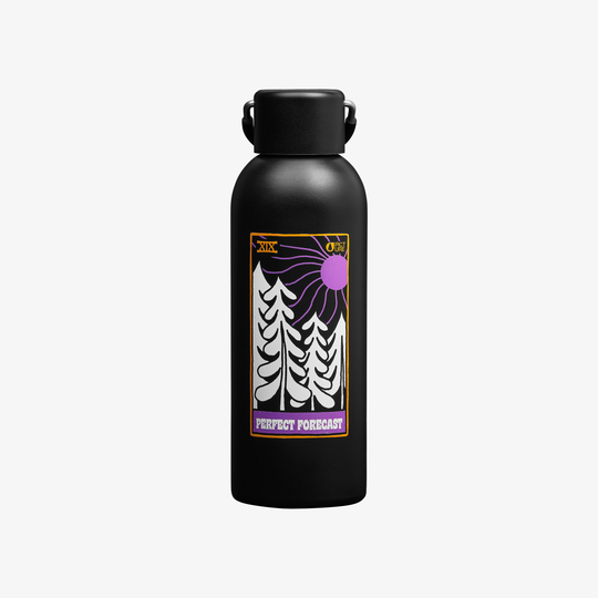 Picture Hampton Bottle Black – vista frontale