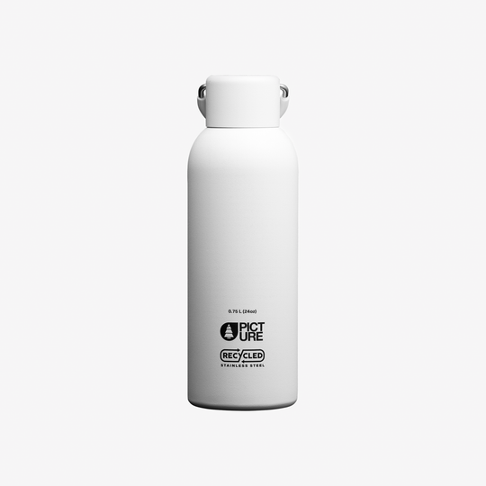 Picture Hampton Bottle Brillant White – vista posteriore