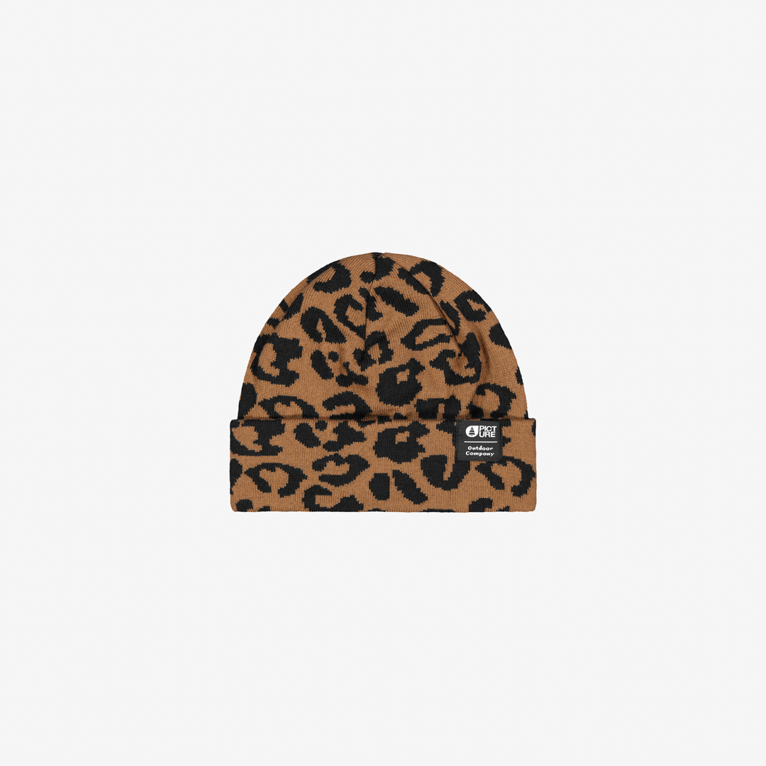 Picture Ribbing Beanie Wild Spot Print, frontale