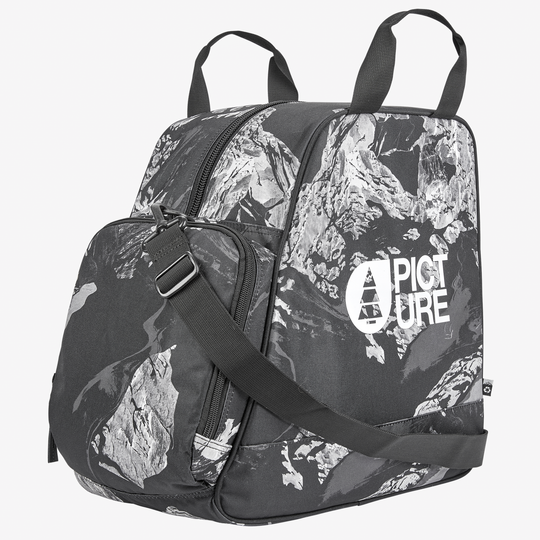 Picture Shoes Bag Ridding Spot Print, borsa chiusa