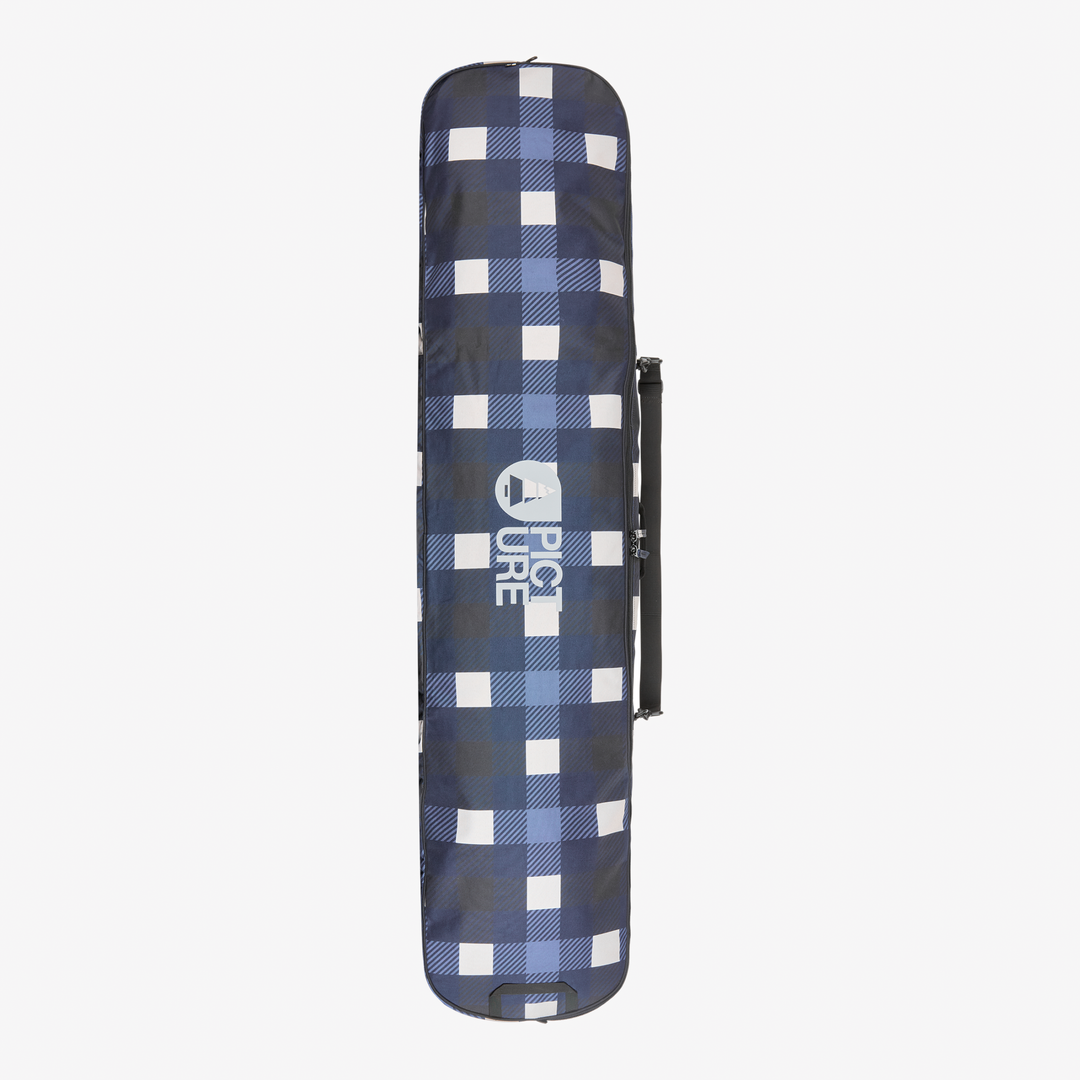 Picture Snow Bag Bluplaid Print, sacca chiusa
