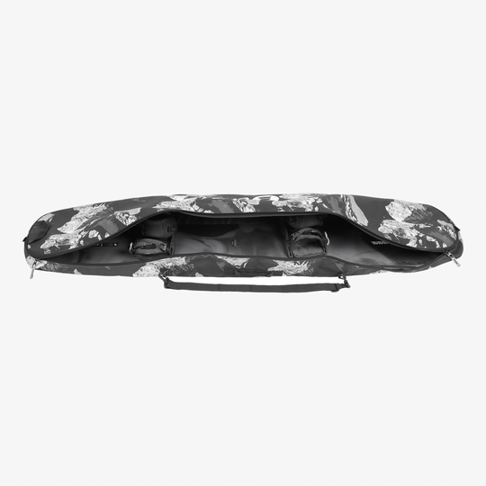 Picture Snow Bag Ridding Spot Print, sacca aperta