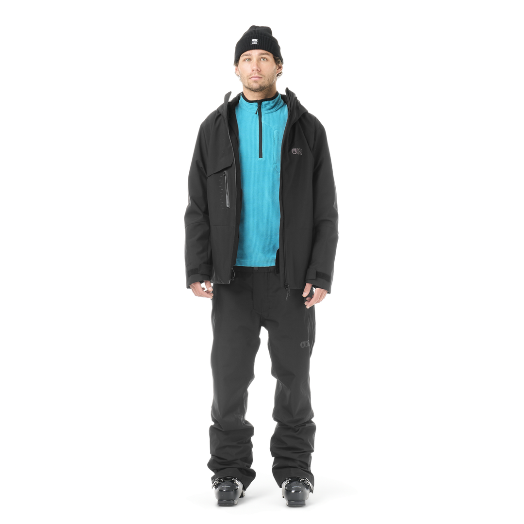 Picture Felnor Jkt Black – fronte indossato
