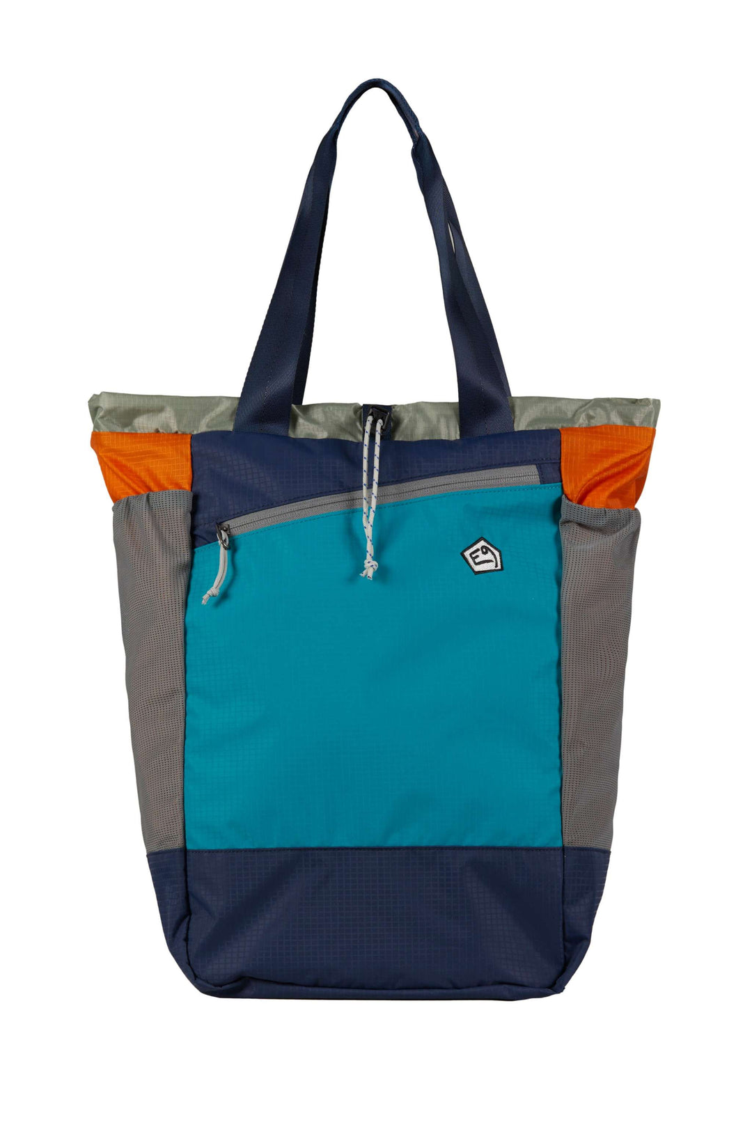 Zaino Bagpack arrampicata multicolore versatile e resistente, con tasche interne ed esterne.