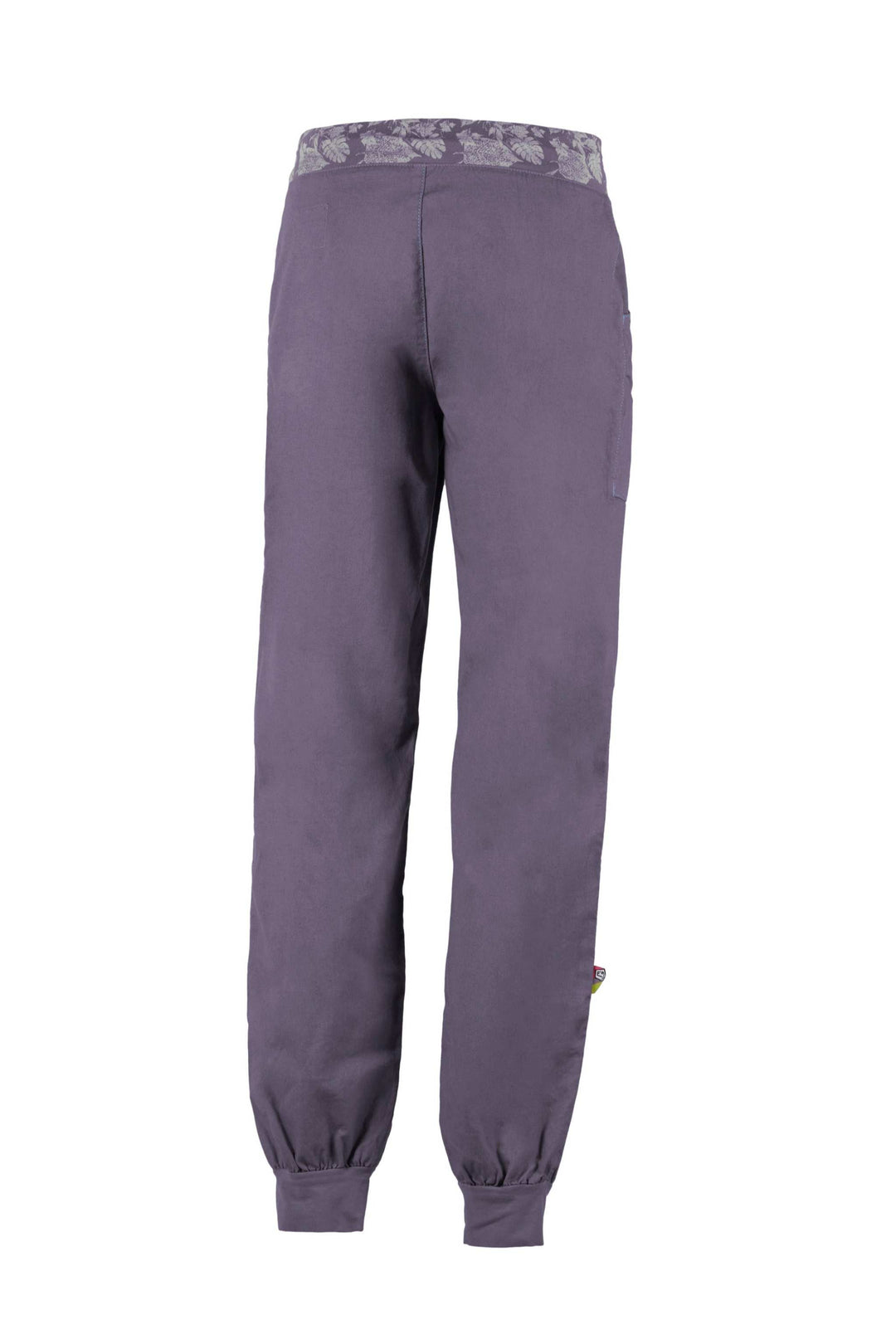 Outdoor climbing pants by Aria in linen and organic cotton with adjustable waist.