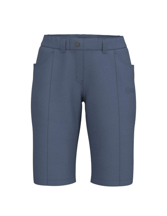 Pantaloncini SaSLong Lady al ginocchio per donna in True Navy, leggeri e traspiranti, ideali per trekking e attività outdoor.