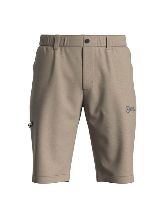 Pantaloncini uomo SaSLong Man al ginocchio colore Fallen Rock per trekking estivo