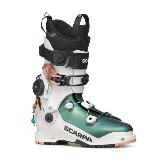 SCARPA F1 RS donna White Rainbow Green - vista 1