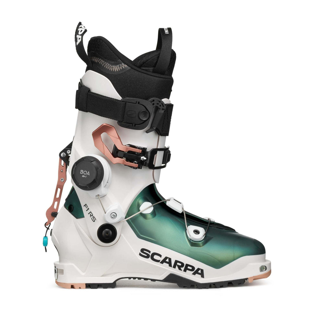 SCARPA F1 RS donna White Rainbow Green - vista 2