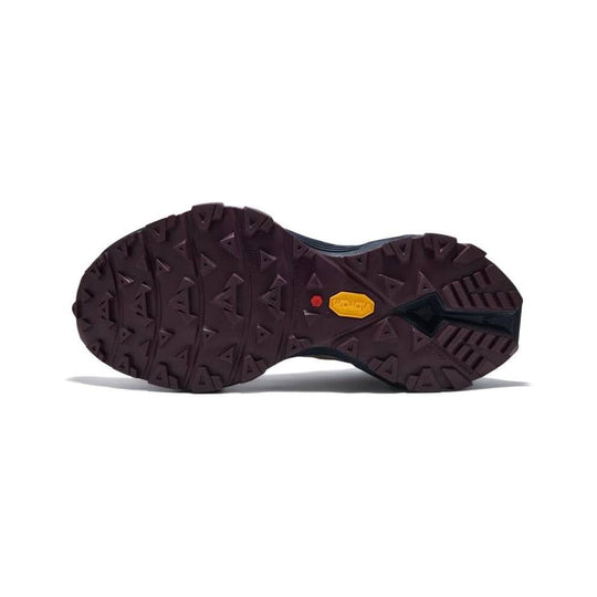 Scarpa da corsa W Fuga Ex 3 nera con dettagli arancioni