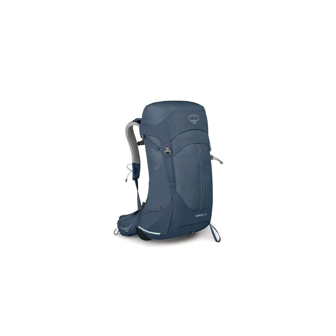 Women's Sirrus 26 backpack with sustainable design and rain cover.
