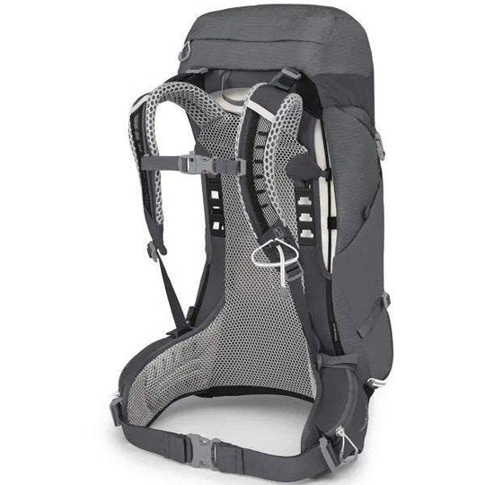 Sirrus 26 women's hiking backpack with breathable mesh suspension and rain cover.