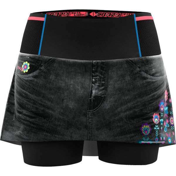 Skort Voltage trail running skort with Revolutional Slim inner shorts and breathable Laser Cut fabric