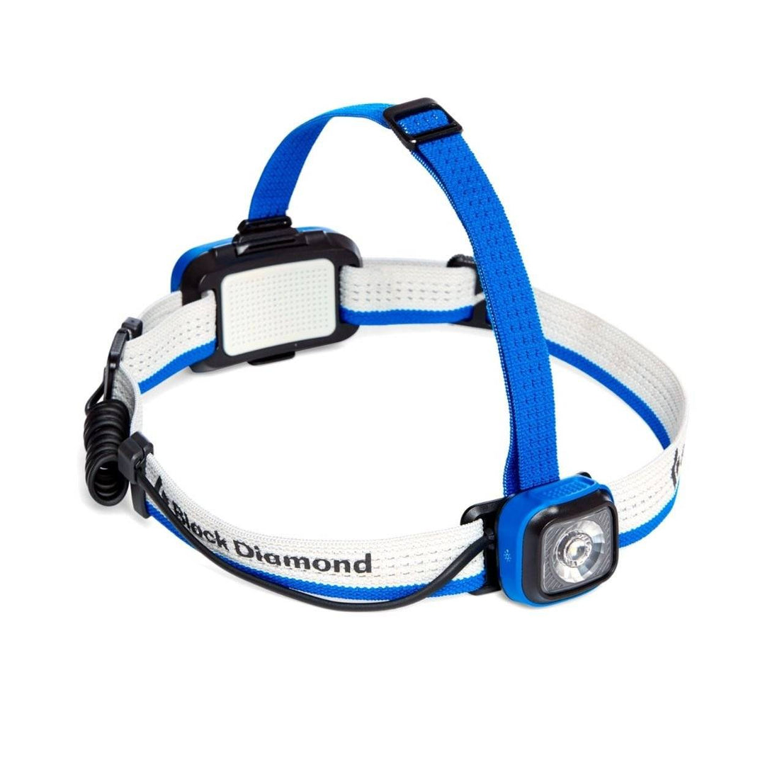 Ultrasottile Sprinter 500 Headlamp con 500 lumen, fascia elastica traforata, e tecnologia PowerTap™ per corsa notturna.