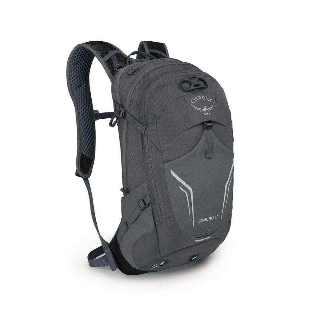 Syncro 12 ventilated lightweight backpack with AirSpeed lumbar support and hydration compatibility