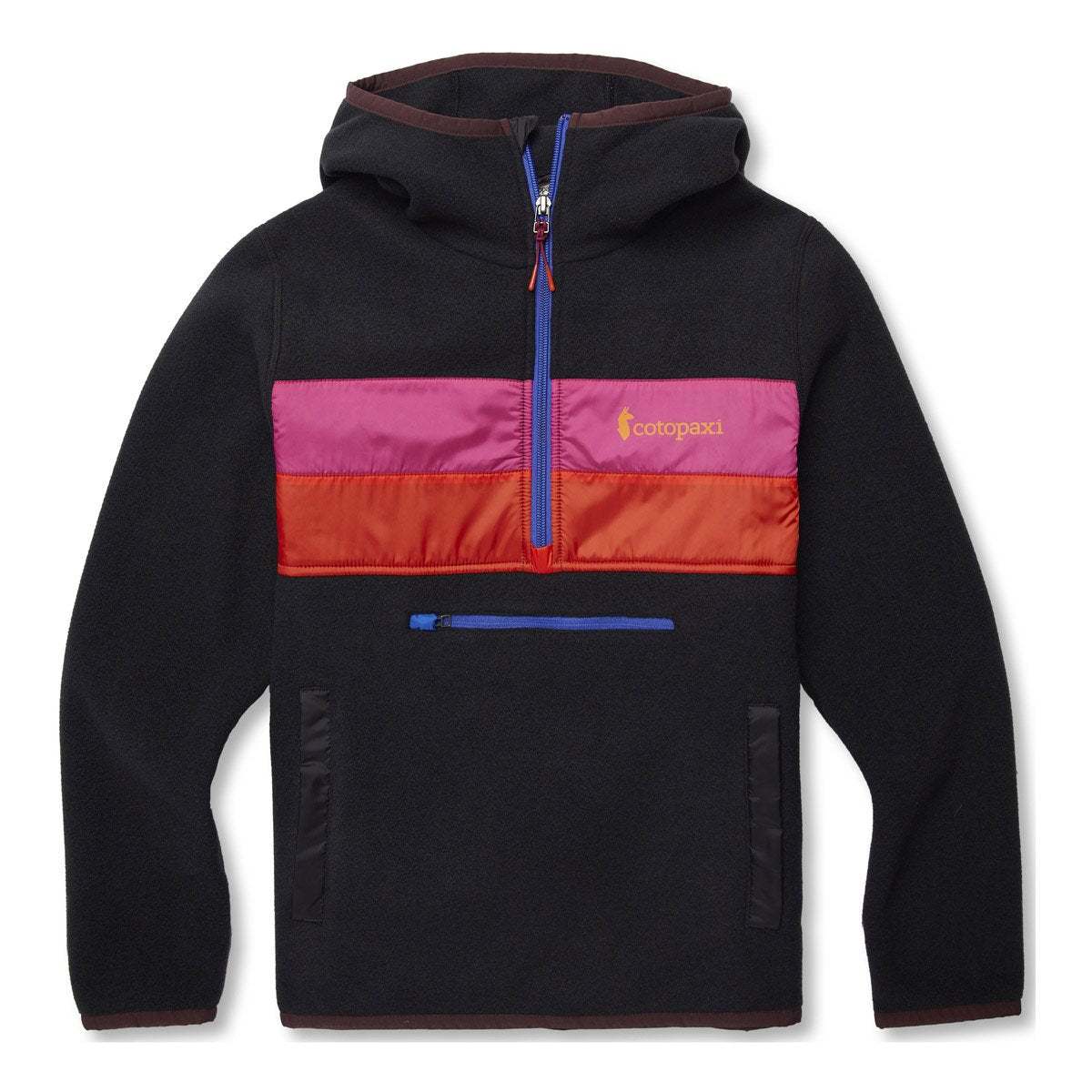 Teca Fleece Hooded Half-Zip Jacket M - Bshop