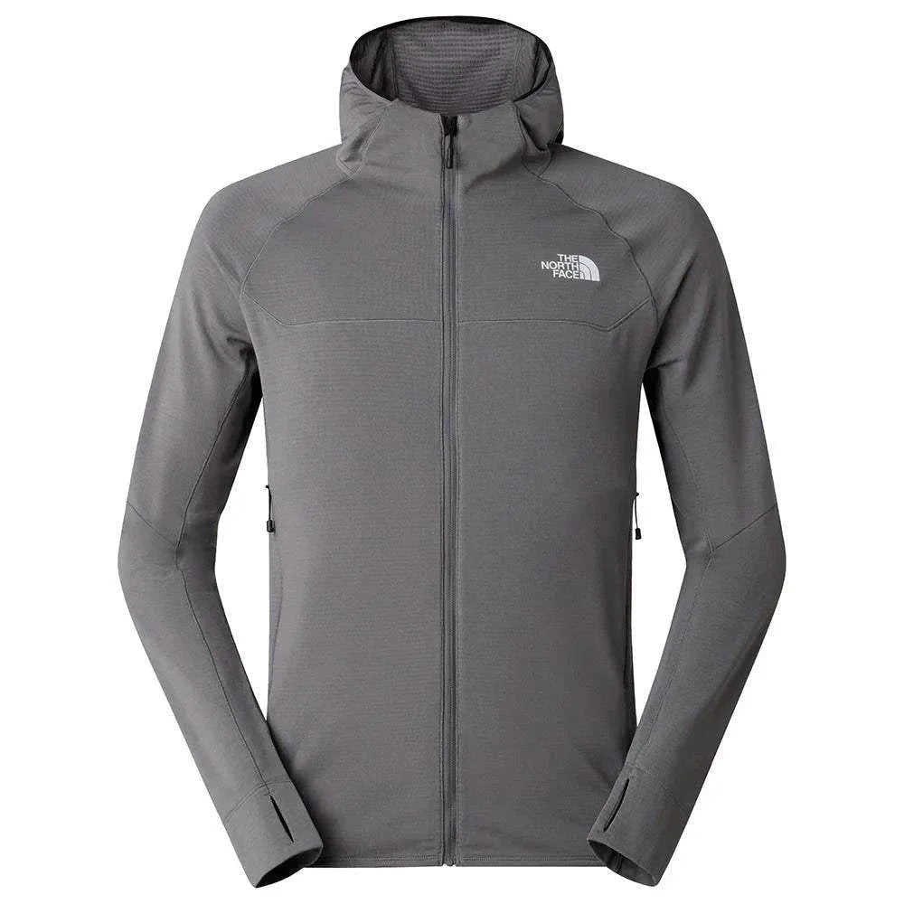 M Bolt Polartec Hoodie men's hooded mid-layer fleece jacket for climbing and mountaineering with Polartec Power Grid fabric and secure zip pockets