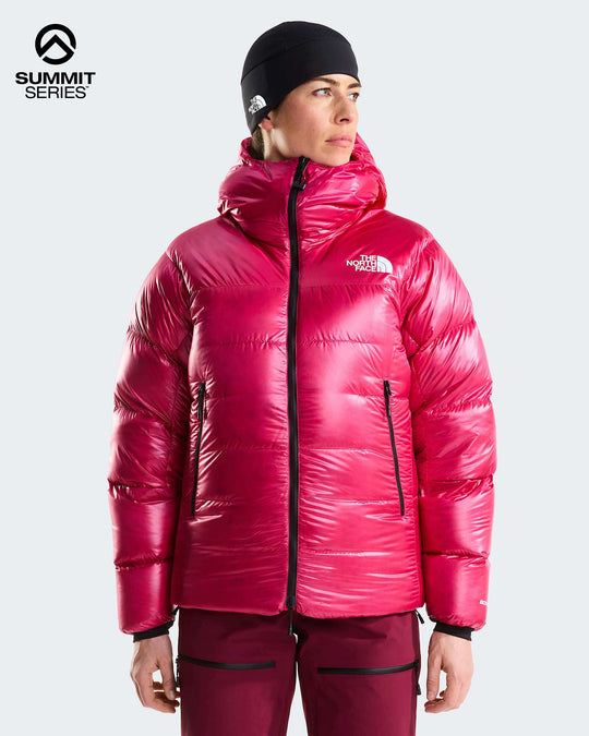 The North Face W Summit Pumori Down Parka - Lali Guran - front on model
