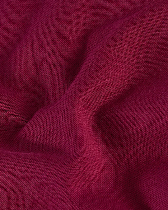 The North Face W Evolution Simple Dome Regular Hoodie - Burgundy Crush - fabric texture detail