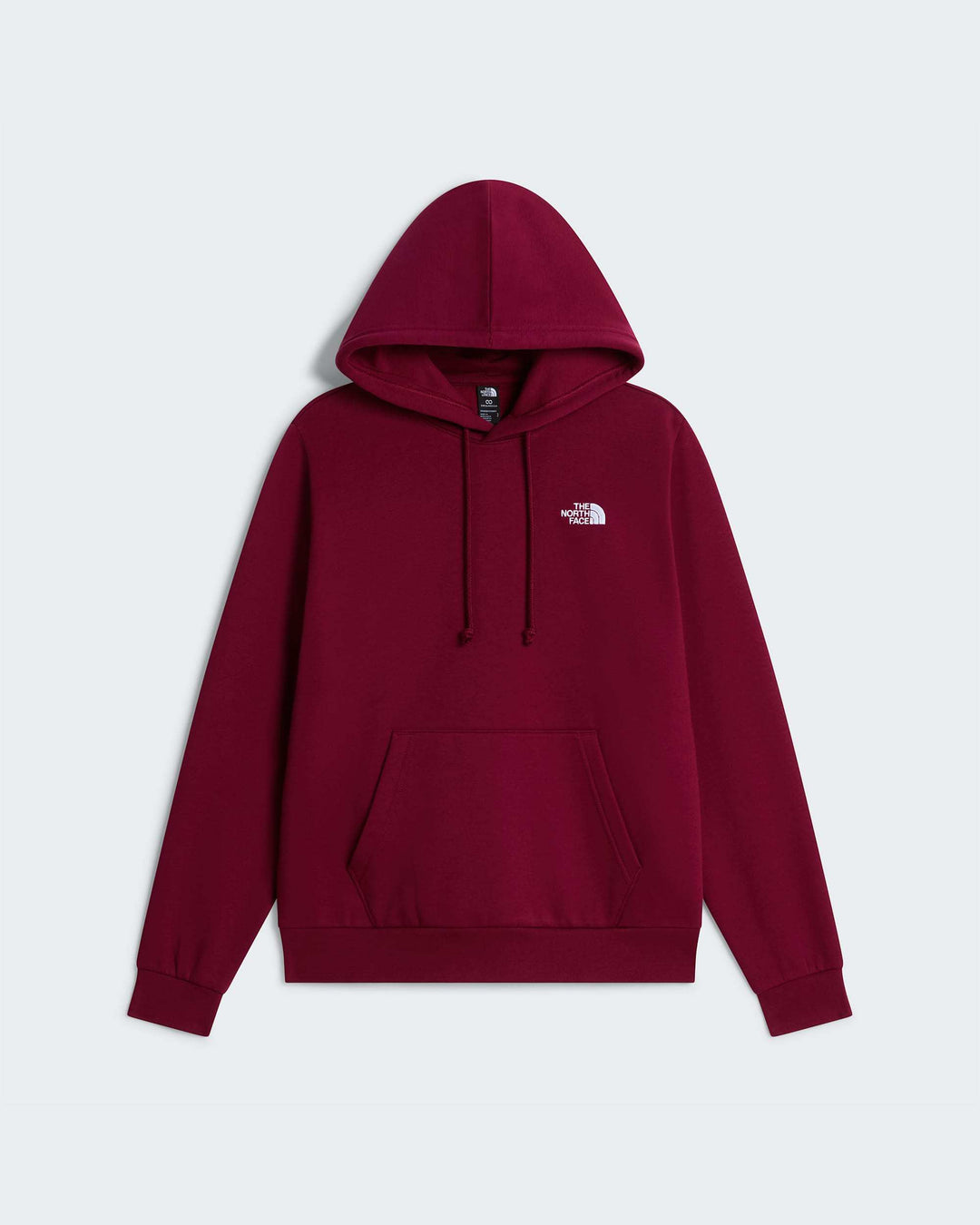 The North Face W Evolution Simple Dome Regular Hoodie - Burgundy Crush - front product packshot