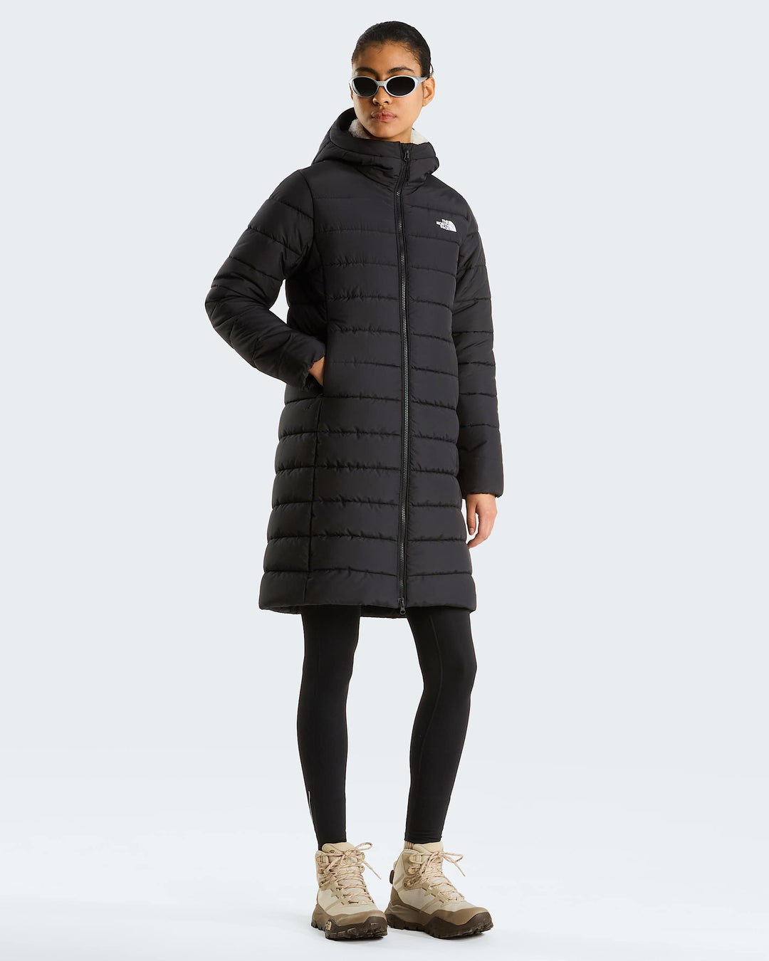 The North Face W Aconcagua Hooded Parka - TNF Black - ALT1