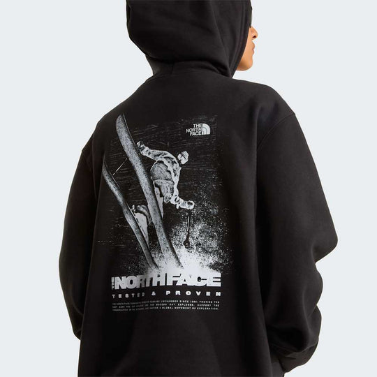 The North Face U Tested And Proven Relaxed Hoodie — Tnf Black — ALT17