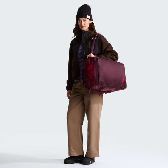 The North Face Base Camp Voyager Duffel 42L - Burgundy Crush/Deep Burgundy/Lali Guran - ALT7