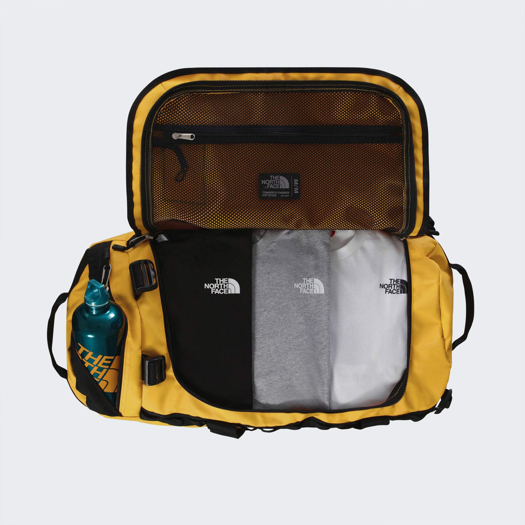 The North Face Base Camp Duffel - M / Summit Gold/Tnf Black/N - open_interior