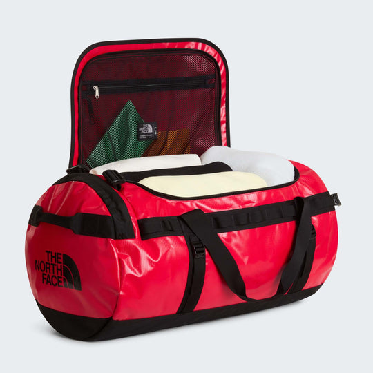 The North Face Base Camp Duffel - L / Tnf Red/Tnf Black/Npf - open_interior
