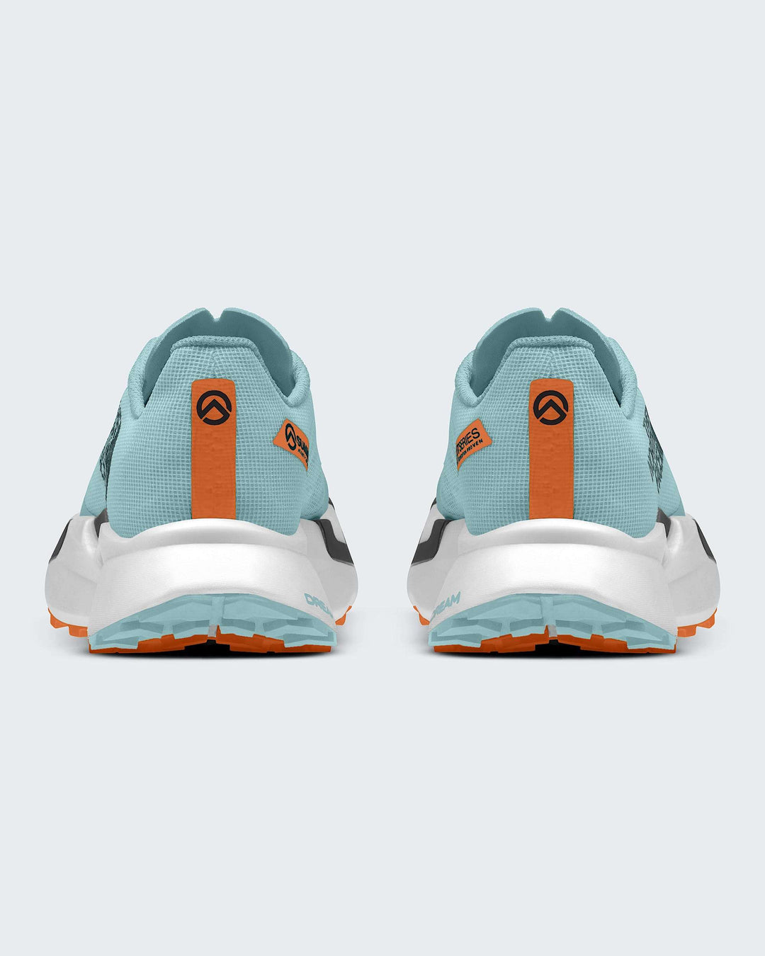 The North Face Summit Vectiv Pro 3 - Canal Blue/Papaya - BACK