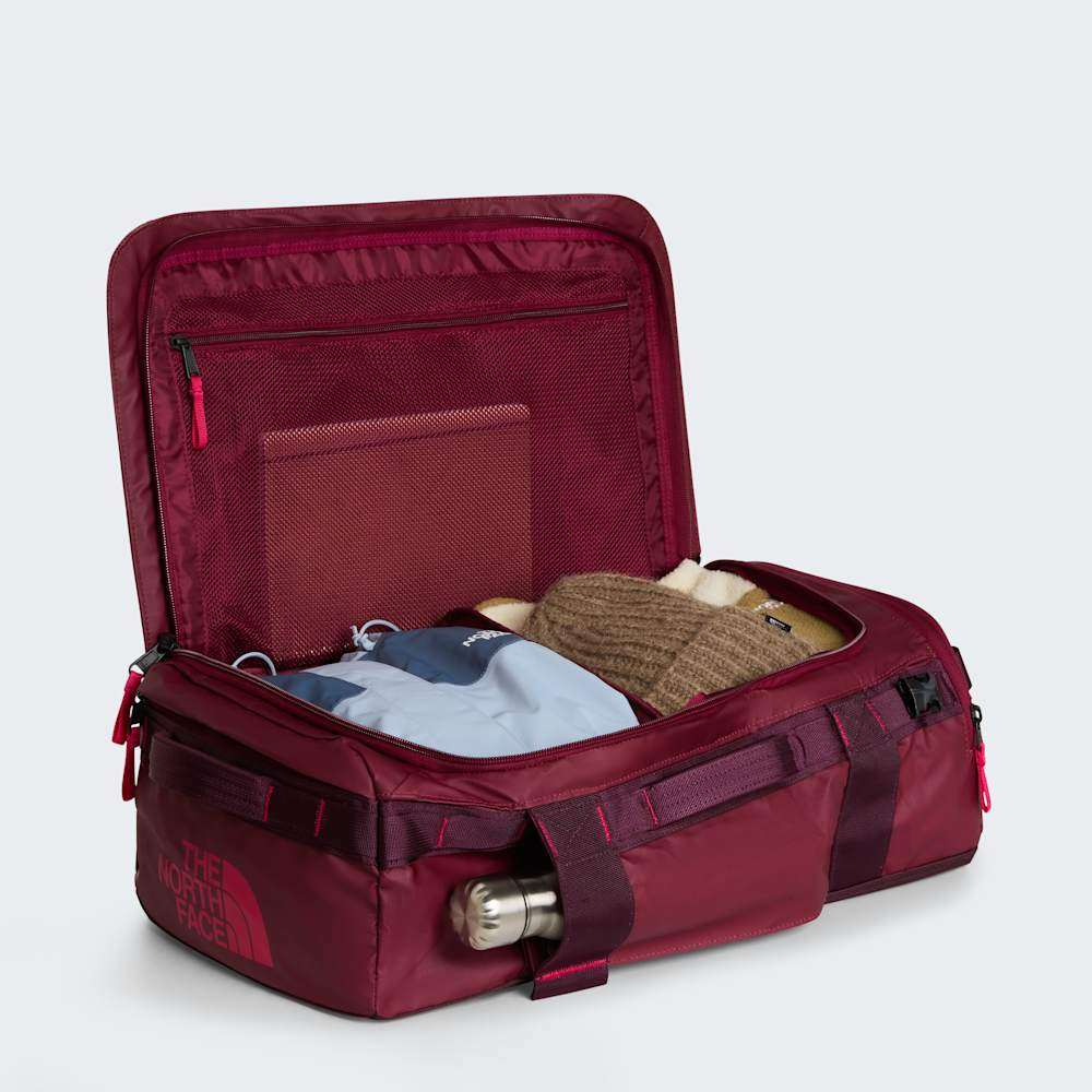 The North Face Base Camp Voyager Duffel 32L Burgundy Crush/Deep Bur ALT4