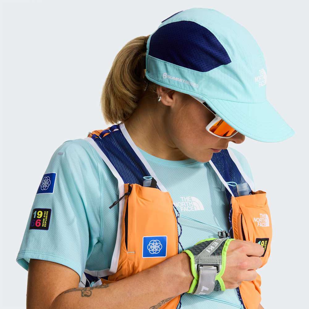 The North Face Summer Lt Run Hat Canal Blue ALT4