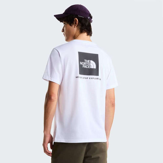 The North Face M Evolution Box Nse Regular Short Sleeve Tnf White HERO