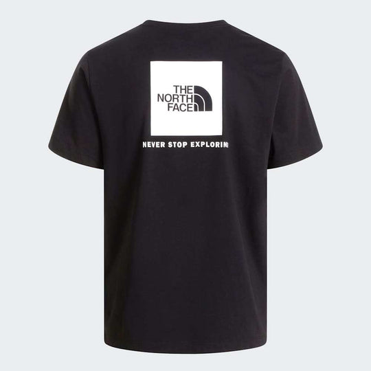 The North Face M Evolution Box Nse Regular Short Sleeve Tnf Black/Tnf White ALT21