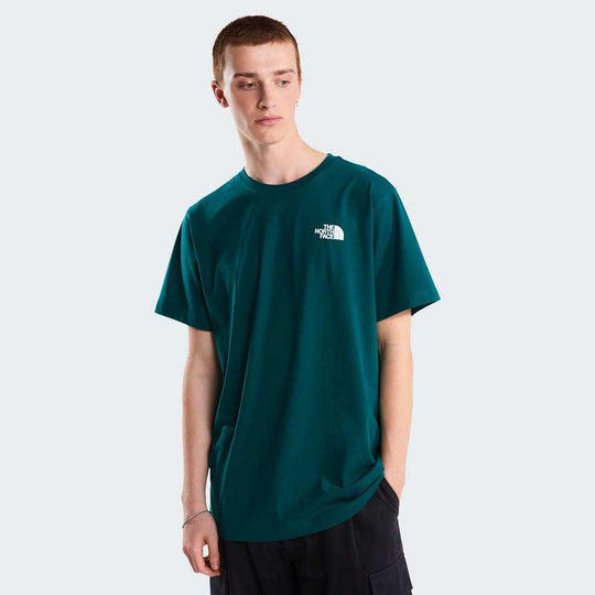 The North Face M Evolution Box Nse Regular Short Sleeve Pacific Teal ALT1