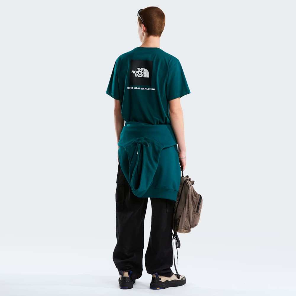 The North Face M Evolution Box Nse Regular Short Sleeve Pacific Teal ALT2