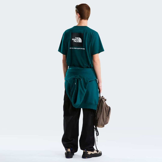 The North Face M Evolution Box Nse Regular Short Sleeve Pacific Teal ALT2