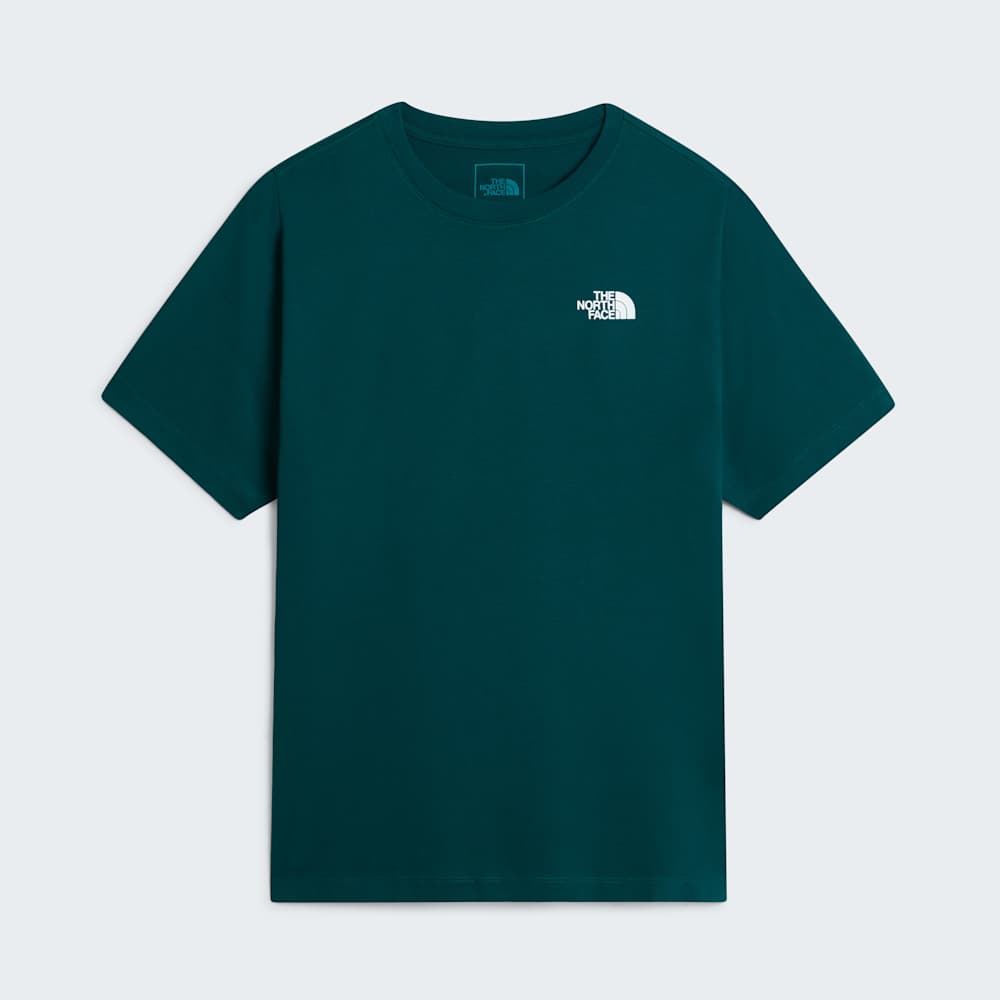 The North Face M Evolution Box Nse Regular Short Sleeve Pacific Teal ALT30