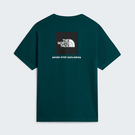 The North Face M Evolution Box Nse Regular Short Sleeve Pacific Teal ALT31