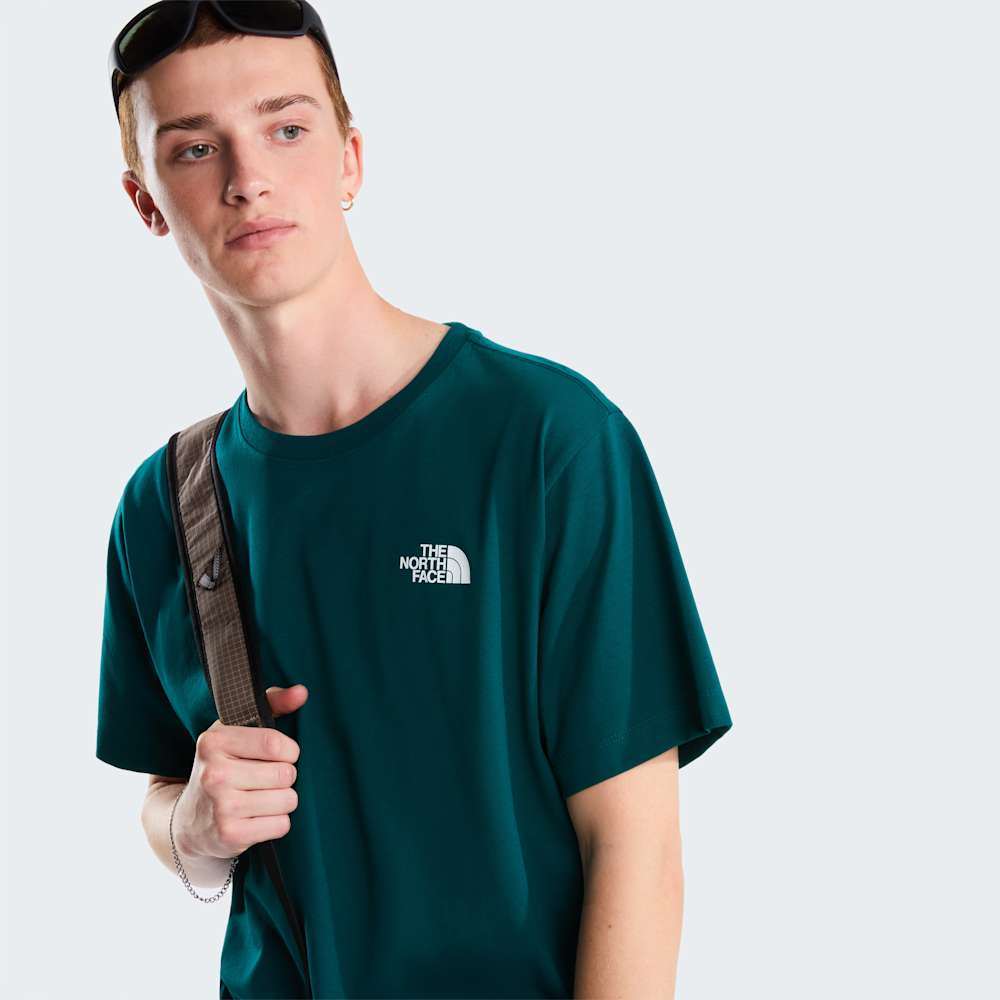 The North Face M Evolution Box Nse Regular Short Sleeve Pacific Teal ALT6